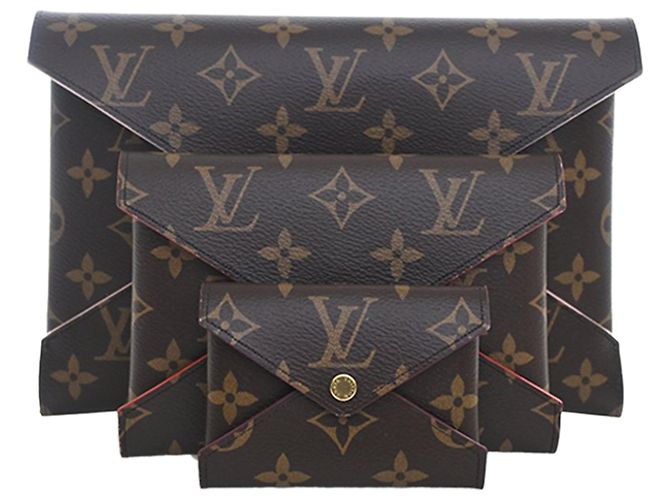 Set Pochette Kirigami Monogramma Marrone Louis Vuitton