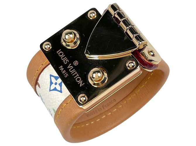 Bracciale Cellure Bangle Monogram Multicolore Bianco Louis Vuitton