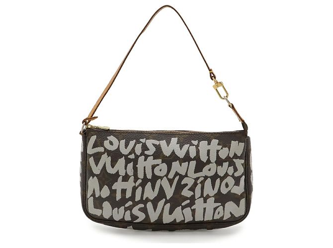 Pochette Accessoire Monogram Louis Vuitton Grigio