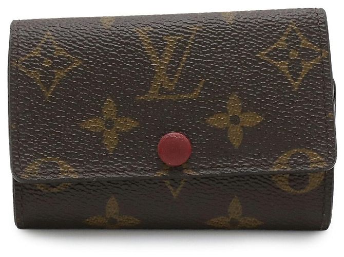Louis Vuitton Monogram Key Case Pink