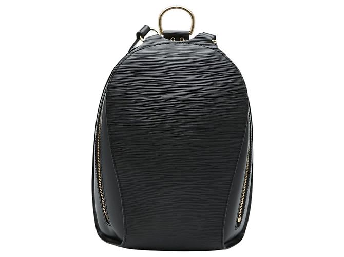 Louis Vuitton Epi Mabillon Rucksack Schwarz