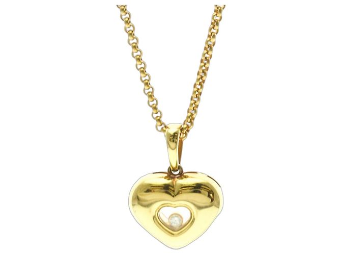 Collar Corazón Happy Diamonds Chopard 79/2924 Dorado
