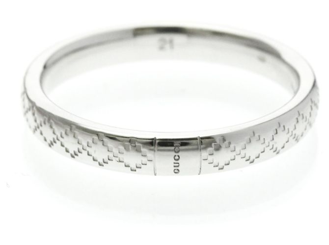 Anillo Band Diamantissima Gucci Plata