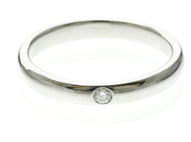 Platin-Ehering von Harry Winston Silber 