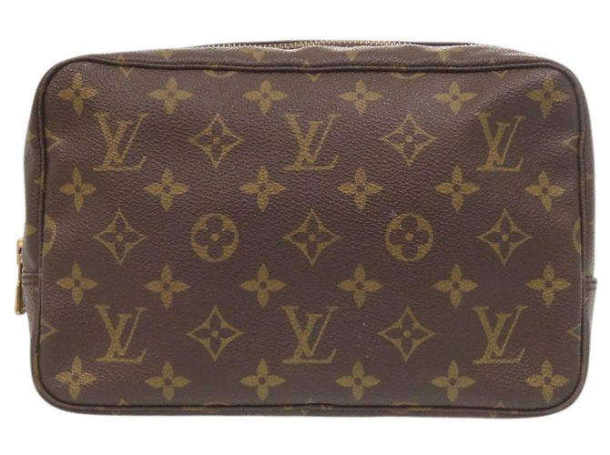 Louis Vuitton Monogram Pouch Brown