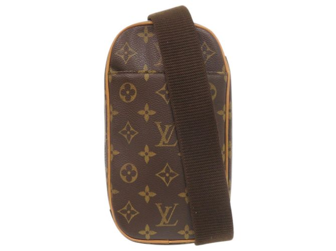 Sac Pochette Gange Monogram Louis Vuitton Marron Monogramme