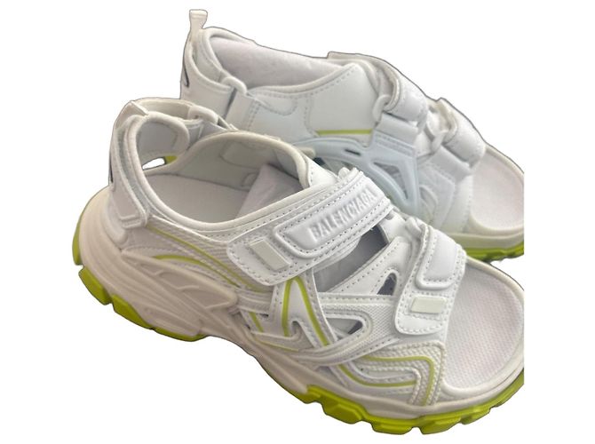 Sandali Balenciaga in pelle bianchi per bambini Bianco