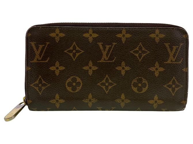 Louis Vuitton Zippy Wallet Brown Monogram