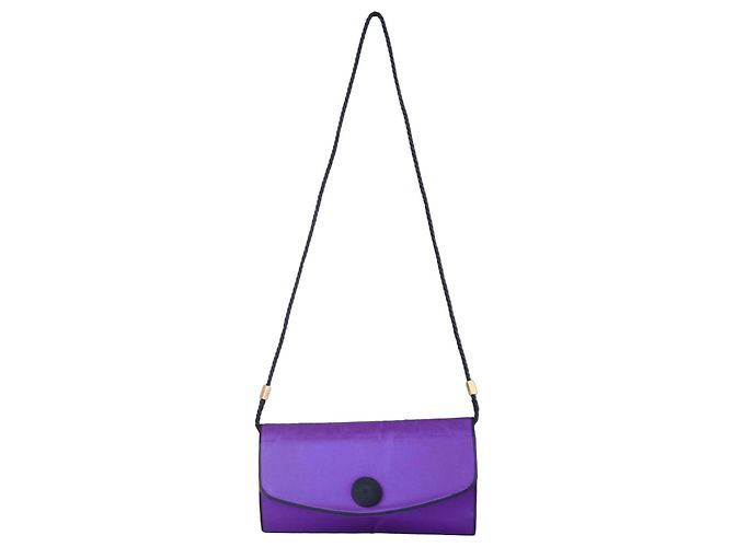 Autre Marque Bolsa transversal Borbonese roxa Roxo