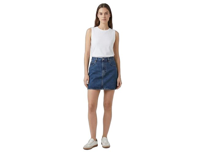 & Other Stories Minissaia de denim azul com 5 bolsos