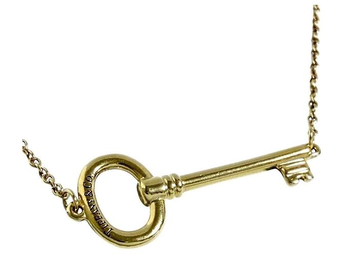 Collar llave de oro amarillo de 18K Tiffany & Co.