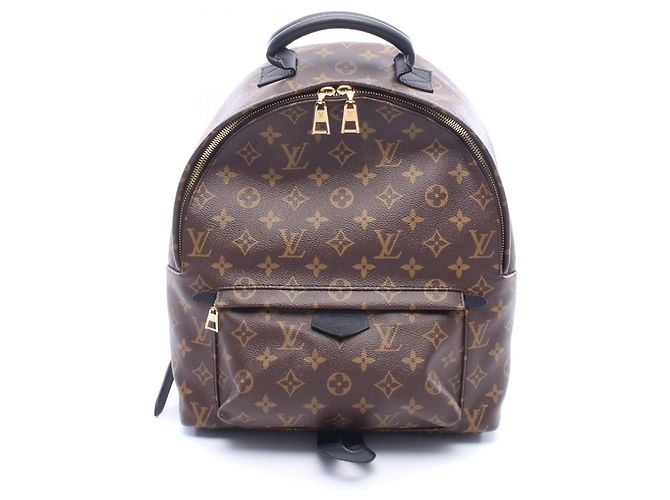Mochila Palm Springs MM da Louis Vuitton Marrom