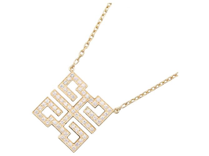 Collar de Diamante Wish Knot Mini Dragón de Cartier Dorado