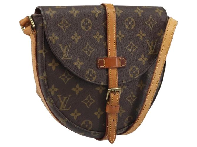 LOUIS VUITTON Bolsa de Ombro Monogram Chantilly MM M51233 LV Auth ep13913 Monograma