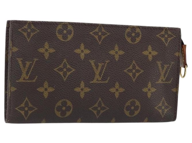 LOUIS VUITTON Monogram Bucket GM Accessory Pouch LV Auth BAZ318