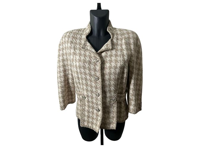 Timeless Giacca Chanel Crema e Beige