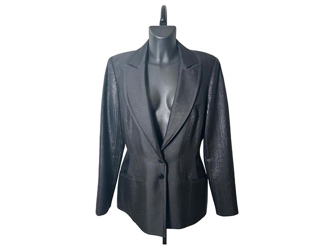 Blazer Nero Thierry Mugler