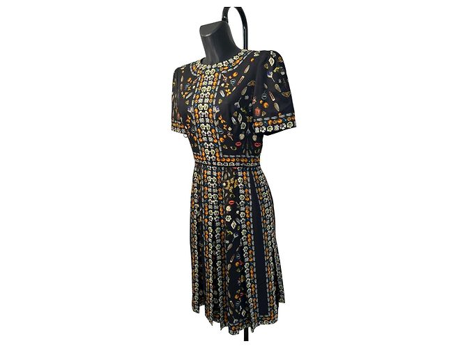 Vestido estampado Talisman Obsession de Alexander McQueen (2016)