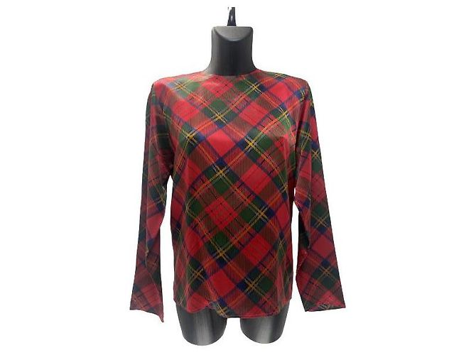 Top Tartan Yves Saint Laurent 
