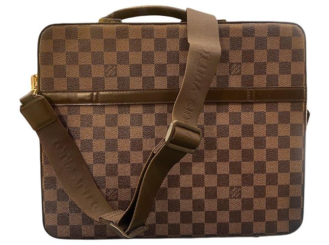Sac à ordinateur Louis Vuitton Damier Ebene