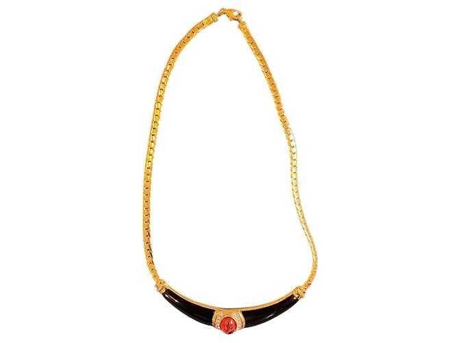 Autre Marque Collar de oro sin firma