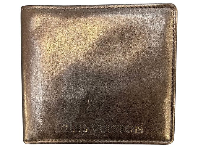 Louis Vuitton Black Leather Wallets