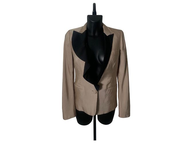 Giacca Elegante Bicolore Valentino
