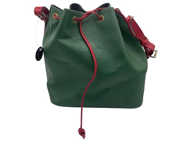 Louis Vuitton Noé Epi Verde & Rojo