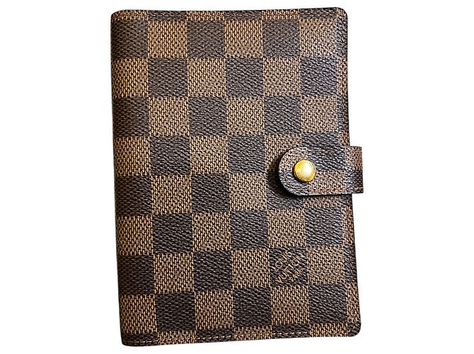 Agenda Louis Vuitton Damier Ébène 2010
