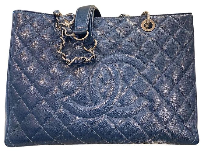 Timeless Borsa GST in caviar blu Chanel 2012