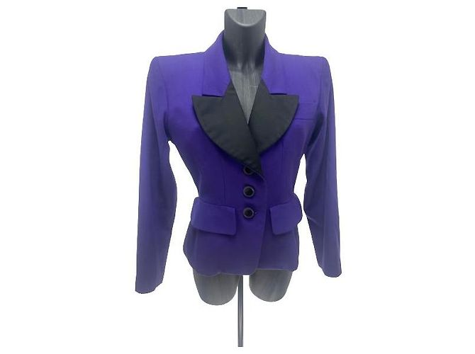 Yves Saint Laurent Violet Jacket 