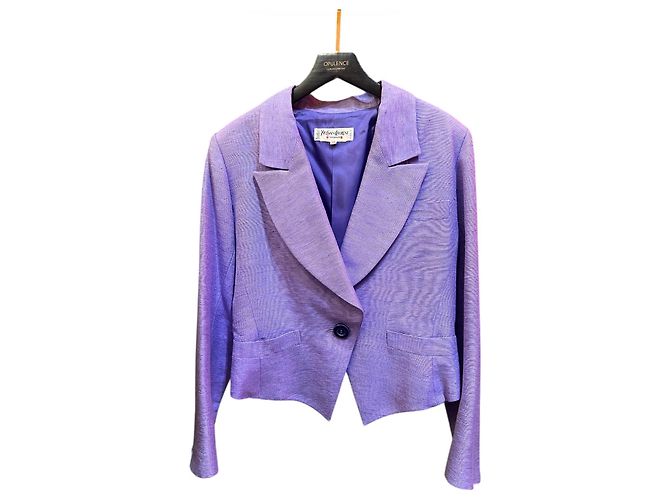 Yves Saint Laurent Purple Blazer&nbsp; 
