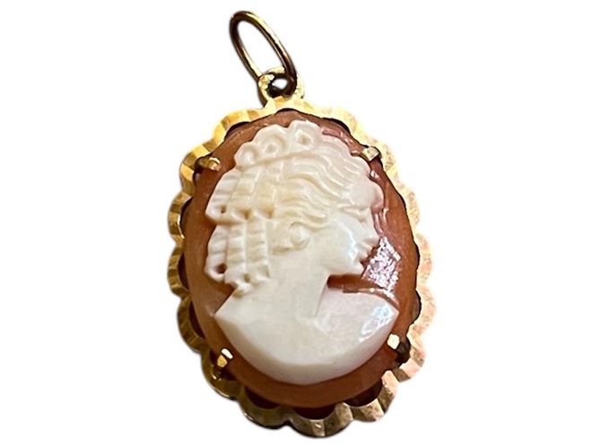Autre Marque Colgante de oro amarillo de 18K