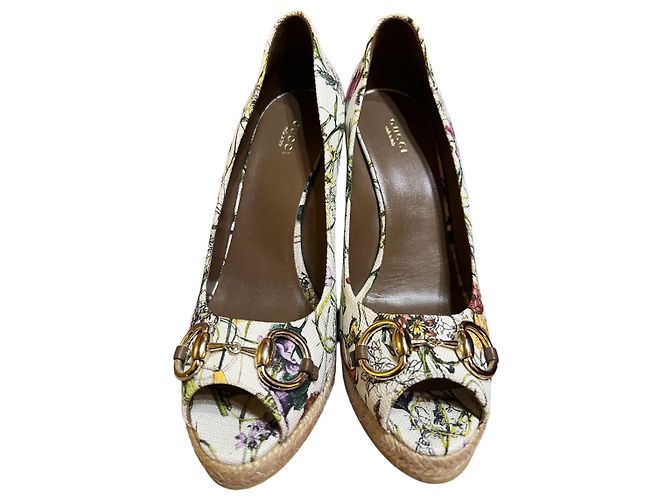 Gucci Flora Absatzschuh