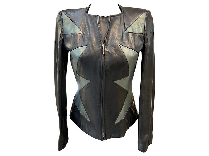 Thierry Mugler Mugler Lederjacke