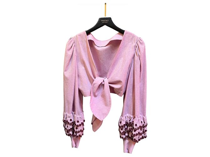 Blusa Bettina Givenchy, Viola, Corto
