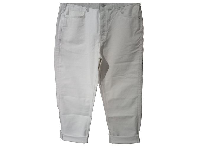 Autre Marque Topman Capri Pants, New with Tag White