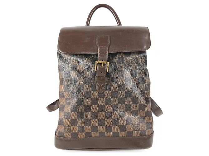 Damier Rucksack von Louis Vuitton Braun Damier ebene