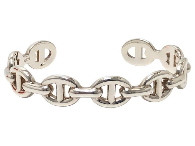 Hermès Bracciale Chaine d'Ancre Enchainée Hermes Argento 