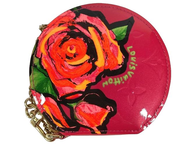Monedero de Vernis Monogram Rosa Louis Vuitton