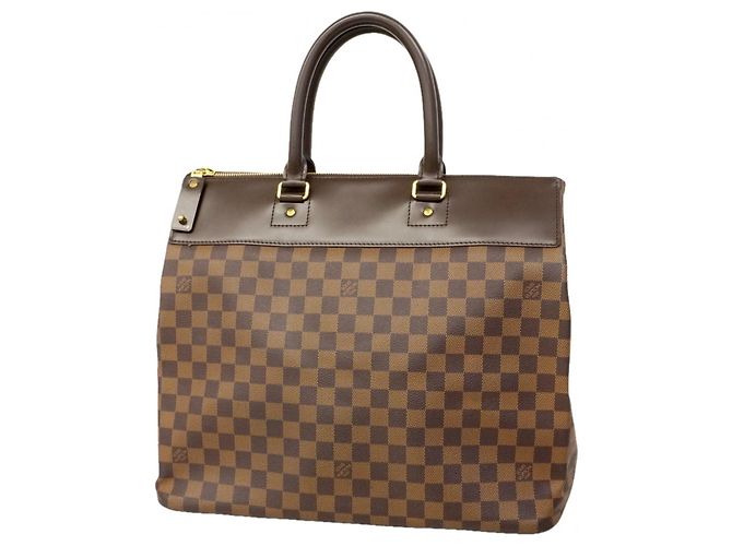 Borsa Boston Damier Greenwich PM Louis Vuitton Damier ebene