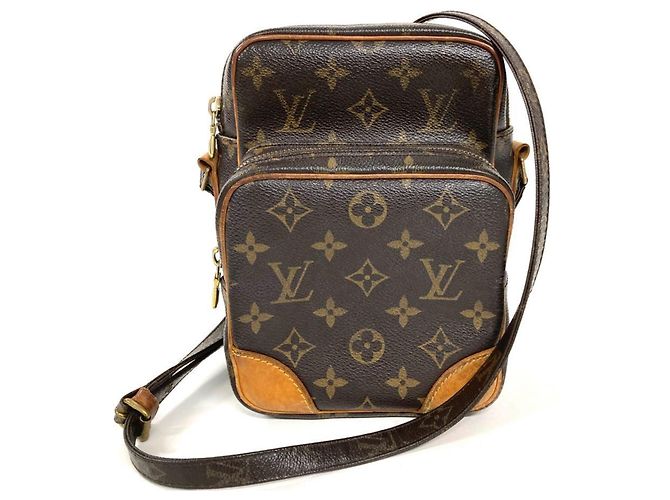 Bolso de Hombro Amazon Louis Vuitton Castaño