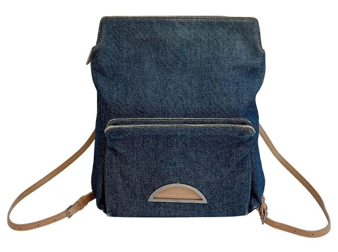 Christian Dior Dior Maris Pearl Rucksack Blau