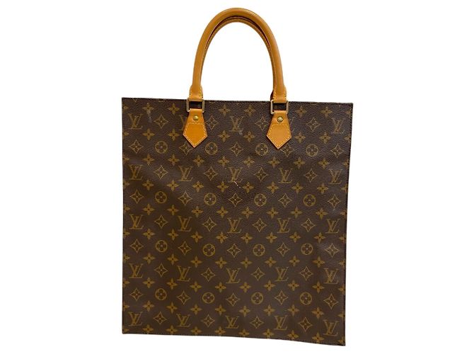 Sac tote Monogram Louis Vuitton Marron