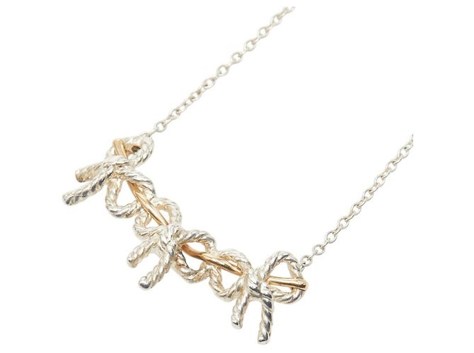 Collana Triplo Nastro Tiffany & Co. Argento D'oro