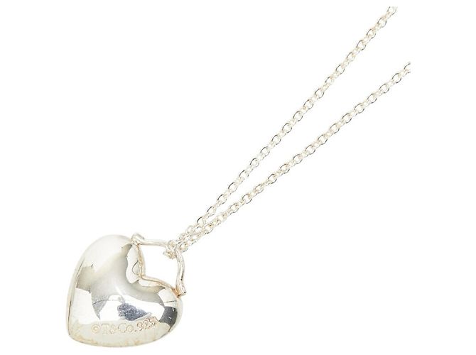 Colar de prata com pingente em forma de coração Tiffany & Co.