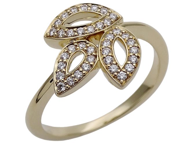 Anello in oro giallo 18K Harry Winston D'oro
