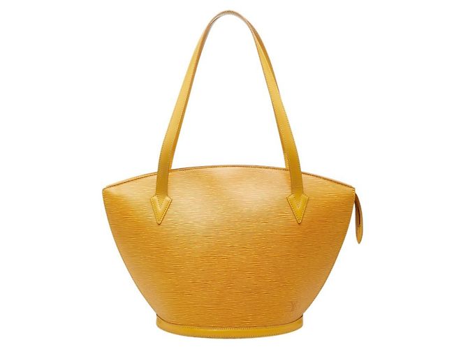 Bolso de Compras Saint Jacques Epi de Louis Vuitton Amarillo