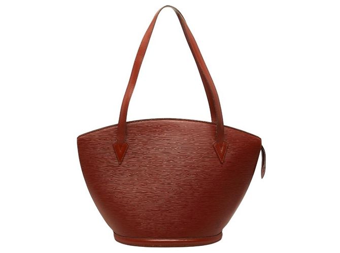 Bolsa de compras Saint Jacques Epi Louis Vuitton Marrom