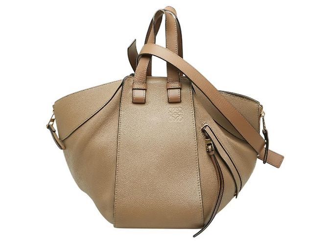 Borsa a mano Hammock Small Anagram Loewe Beige